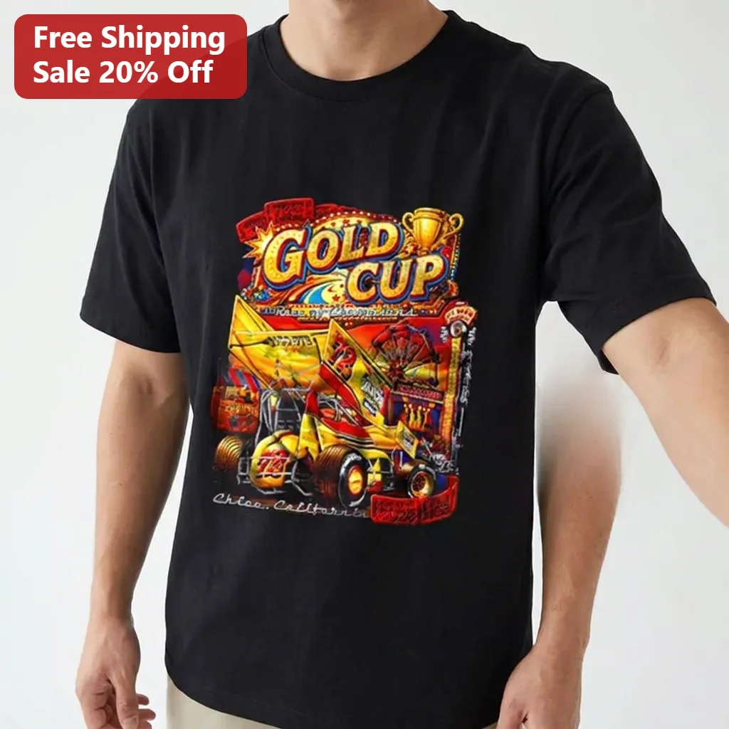 Gold Cup Race of Champions Tee Chico California 2023 Sprint Car Racing Souvenir Gift for Dirt Track Fans