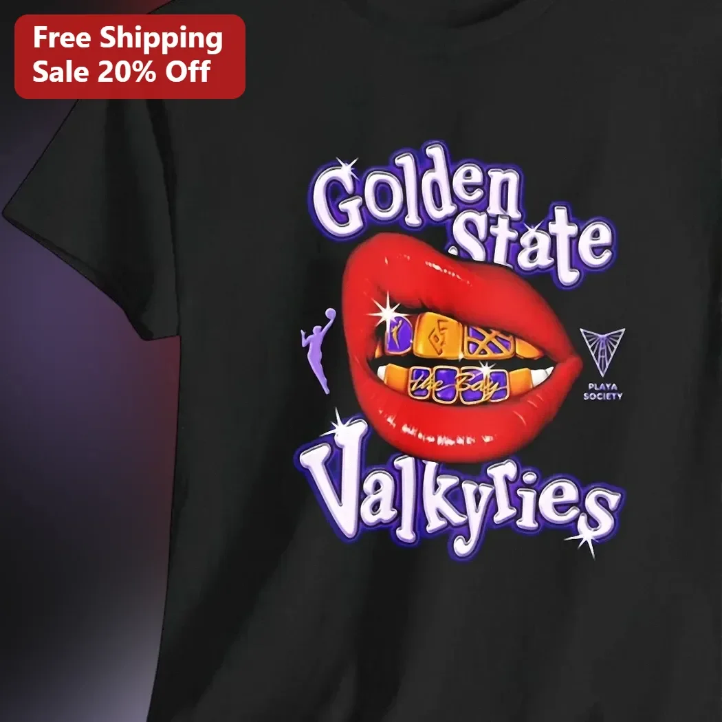Golden State Valkyries The Bay Tee WNBA Basketball Grillz Graphic Shirt