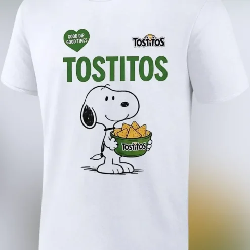 Good Dip Good Times Tostitos Snoopy Graphic Tee