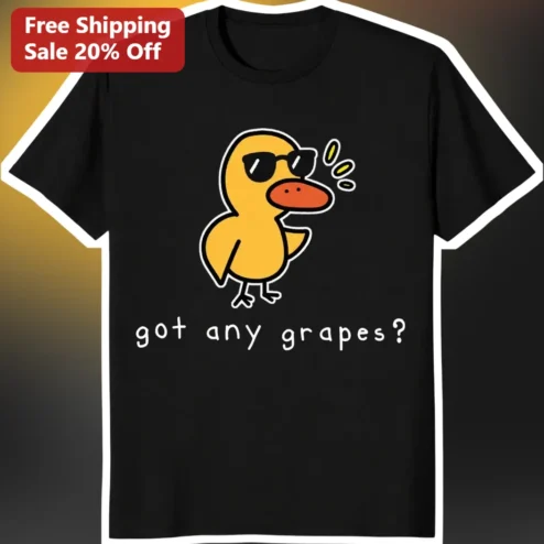 Got Any Grapes? The Duck Song Cartoon Graphic Tee
