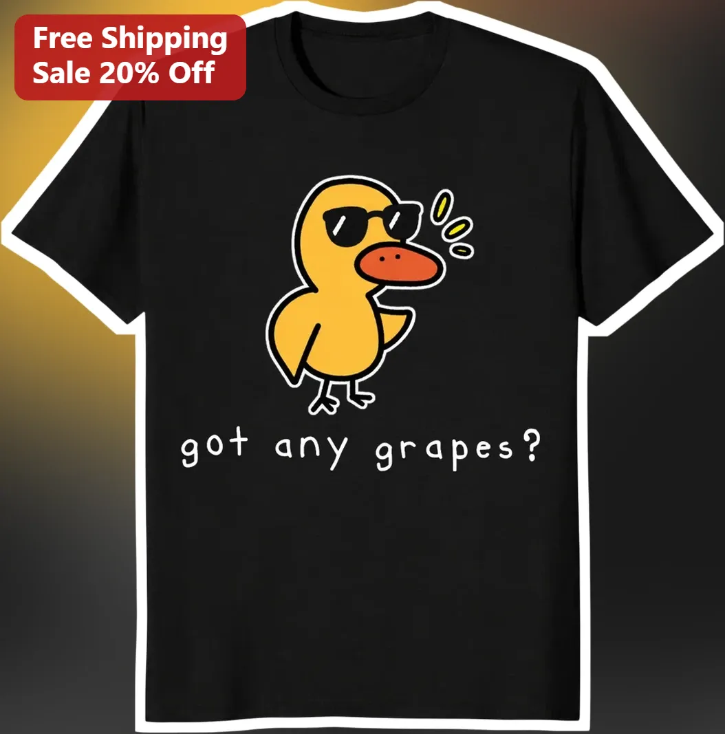 Got Any Grapes? The Duck Song Cartoon Graphic Tee