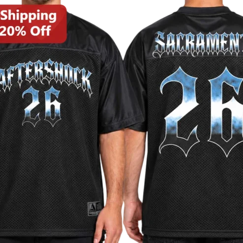 Gothic Sky Texture Football Jersey Custom Name Personalized Mesh Shirt