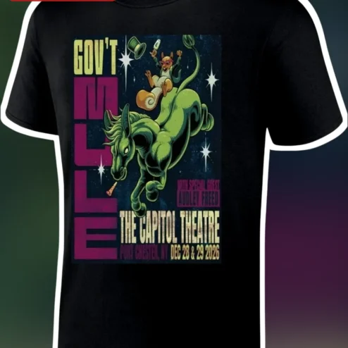 Gov't Mule The Capitol Theatre Vintage Concert Poster Graphic Tee