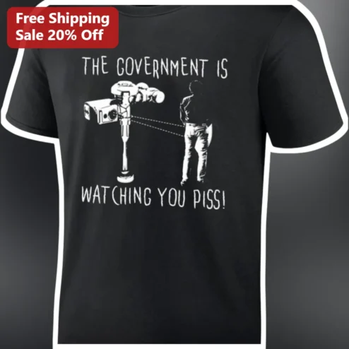 Government Surveillance Humor Tee Big Brother Watching You Privacy Satire Graphic Shirt