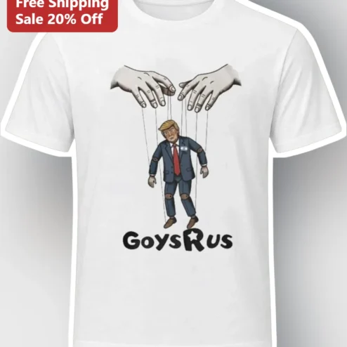 GoysRus Donald Trump Marionette Puppet Political Satire Graphic Tee