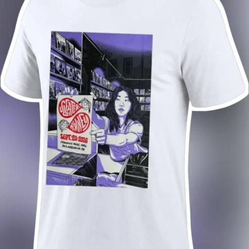 Greater Hanney Franklin Music Hall Sept 20 2026 Concert Tee Hannah Einbinder Comedy Merch