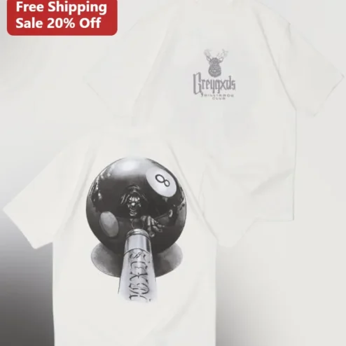 Greyhounds Billiards Club Darth Vader Pool Ball Graphic Tee