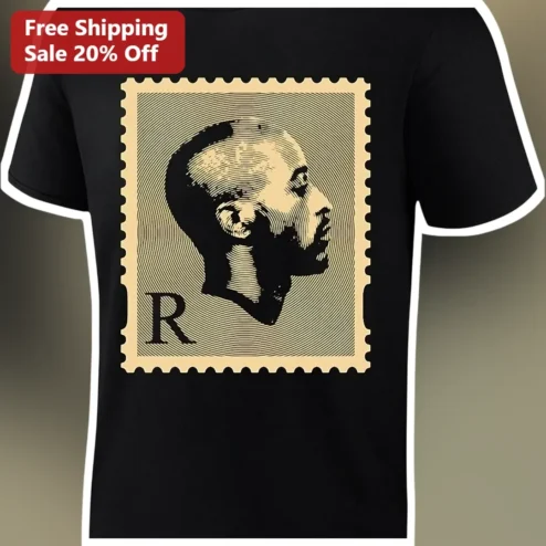 Grigori Rasputin Vintage Engraved Portrait Graphic Tee Russian Mystic Mad Monk Shirt