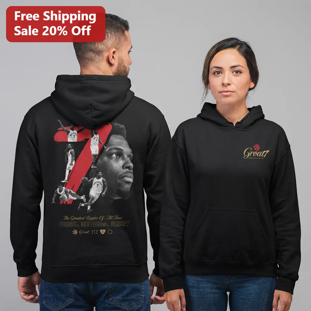 Groat Celebrate The Journey Hoodie Kyle Lowry Greatest Raptor Of All Time Jan 7 2027 Toronto Raptors Fan Gift