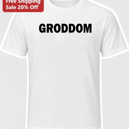 GRODDOM Tee DC Comics The Flash Villain Gorilla Grodd Fan Gift Typography Shirt