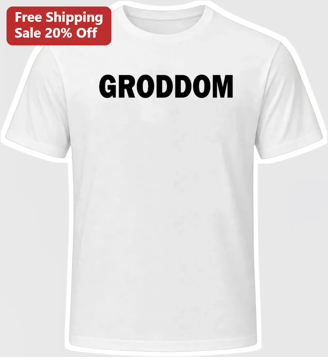 GRODDOM Tee DC Comics The Flash Villain Gorilla Grodd Fan Gift Typography Shirt