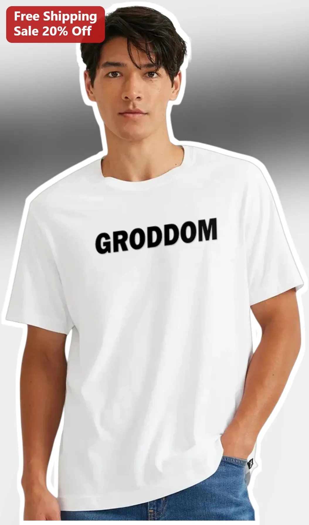 GRODDOM Tee Gorilla Grodd Villain Graphic T-Shirt For Men Women DC Comics Fans