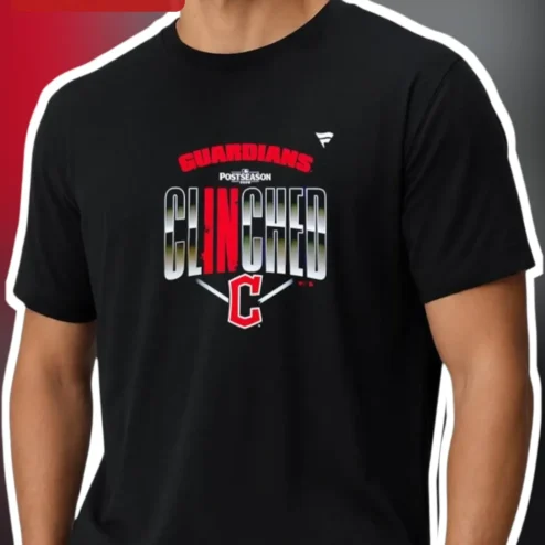 Guardians Postseason Clinched Tee Cleveland Guardians 2026 MLB Playoff Fan Shirt