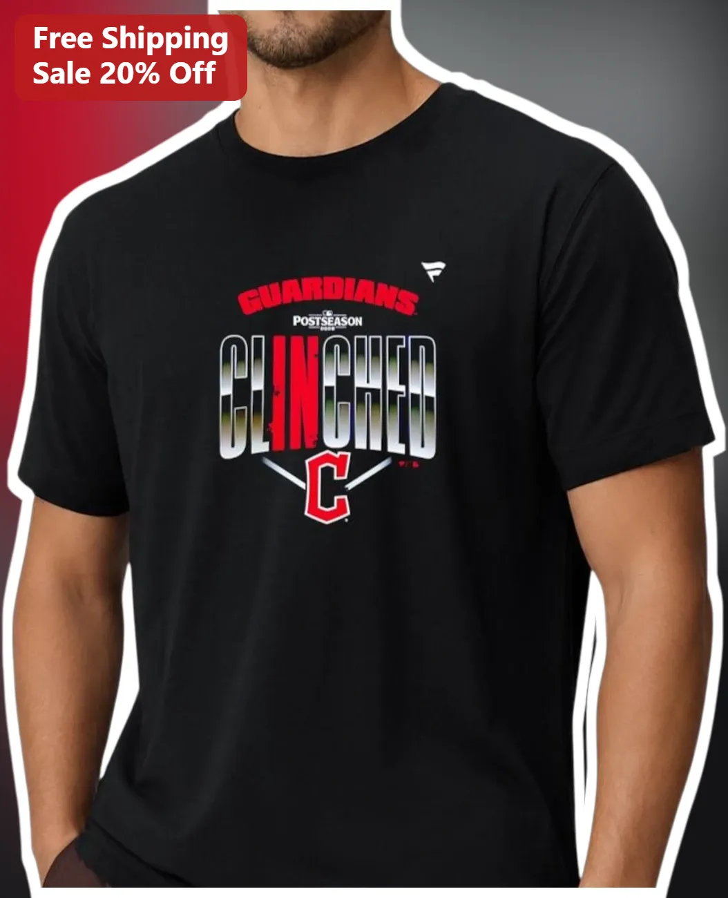 Guardians Postseason Clinched Tee Cleveland Guardians 2026 MLB Playoff Fan Shirt
