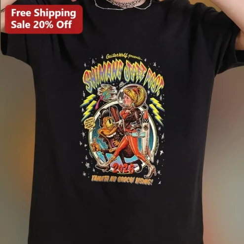 Guitar Wolf Shimane Uffzaa Yamata No Orochi Rising Graphic Tee