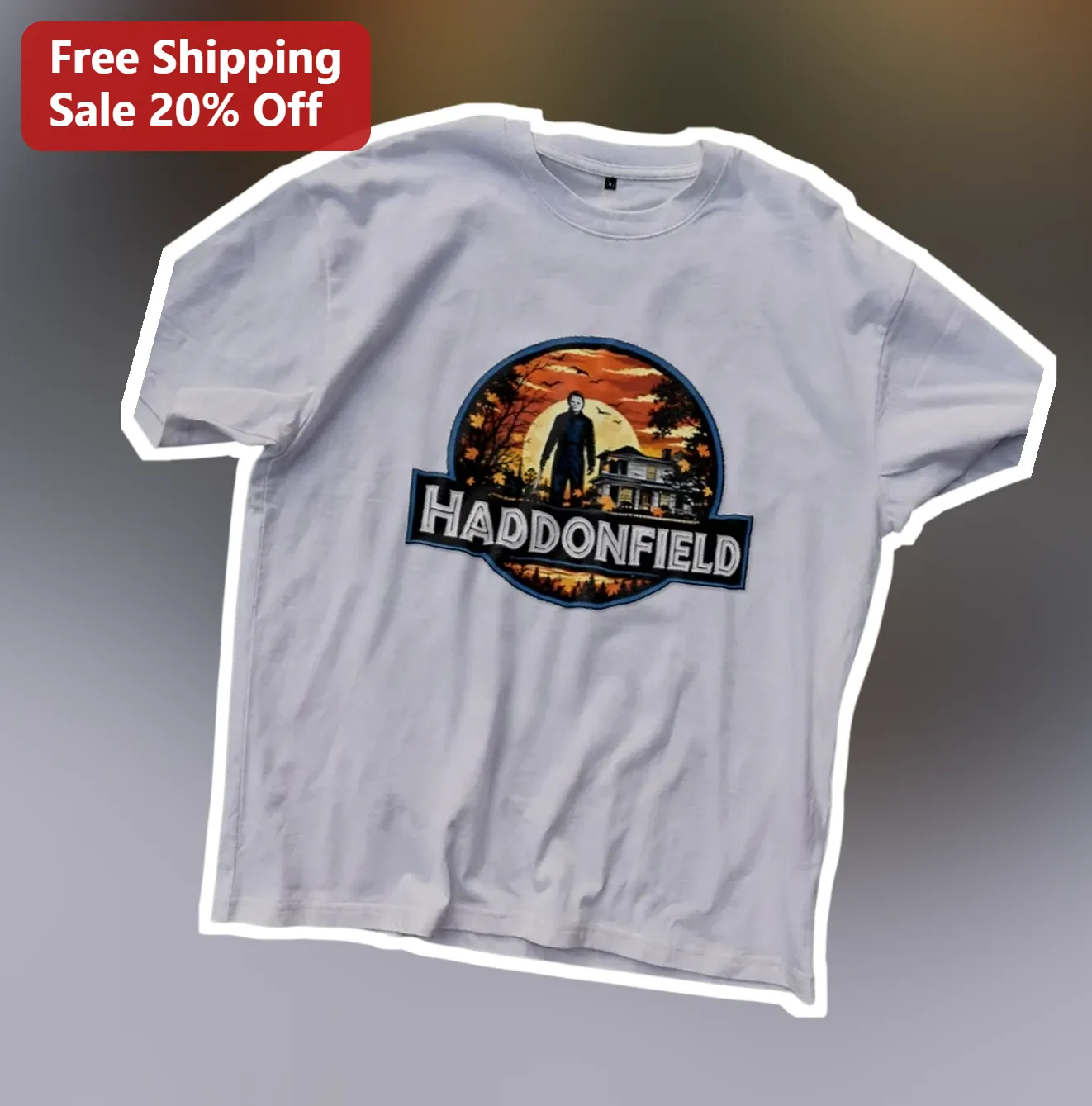 Haddonfield Michael Myers Horror Movie Graphic Tee