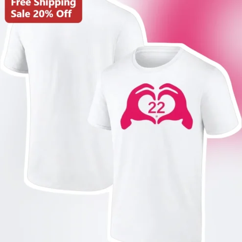Hands Heart Shape Tee Love Sign Language Gift for Birthday Anniversary