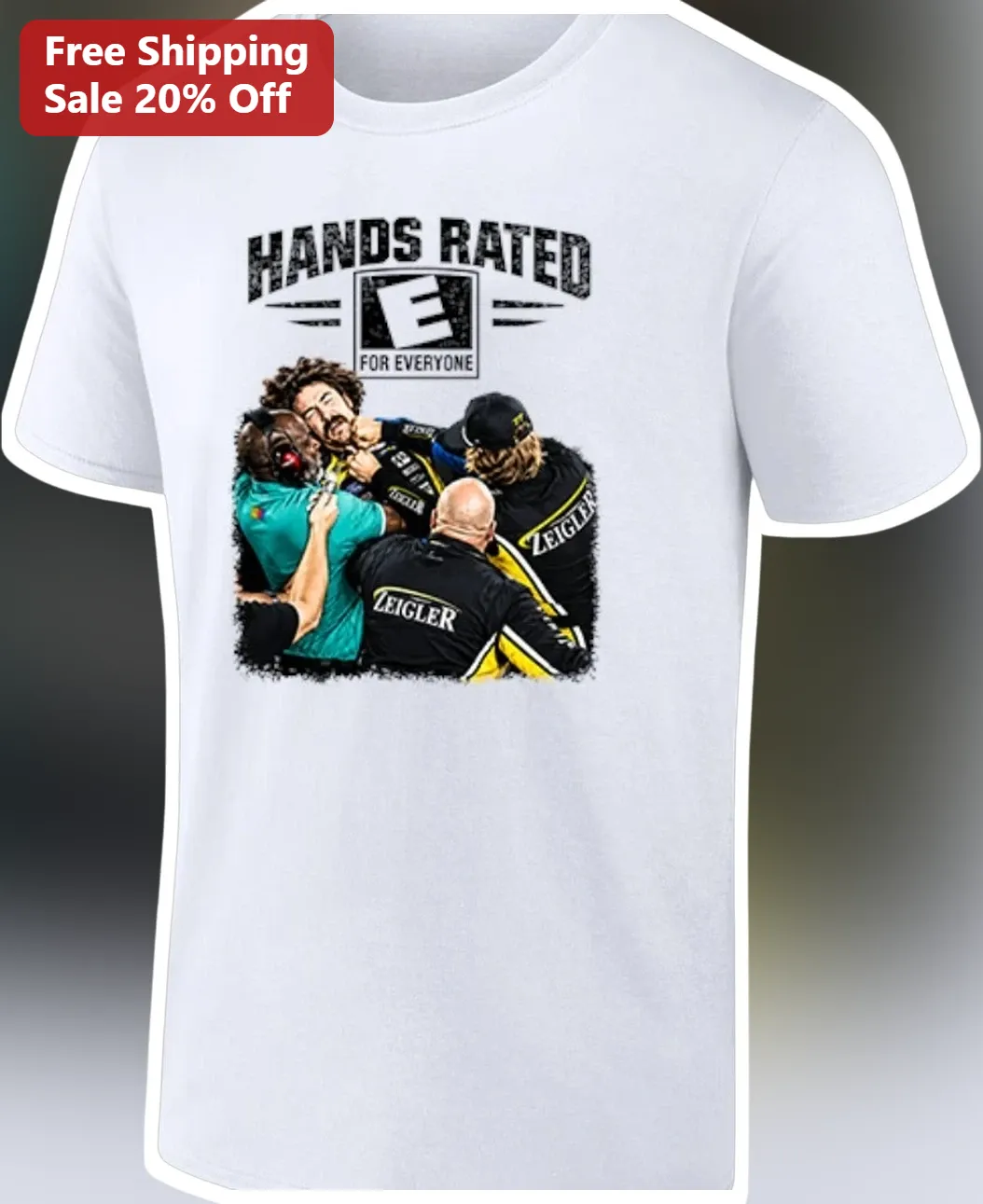 Hands Rated E For Everyone Tee Tyler Posey Meme Graphic Shirt