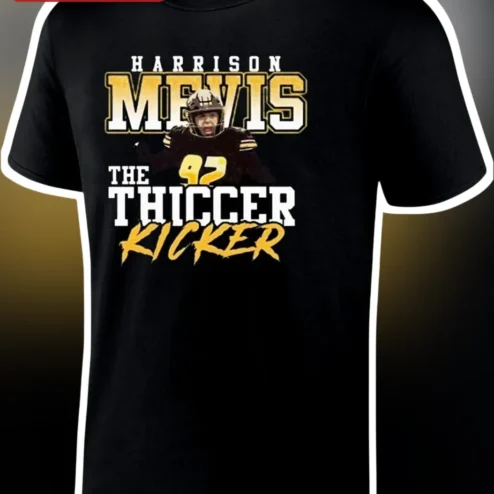 Harrison Mevis The Thiccer Kicker Tee Rams NFL Fan Gift