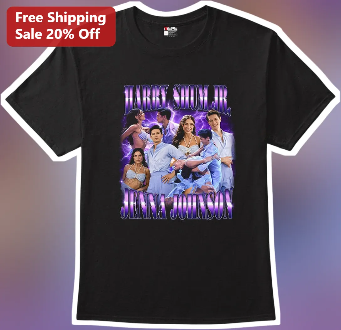 Harry Shum Jr. Dirty Dancing Parody Face Swap Tee Personalized Couple Gift