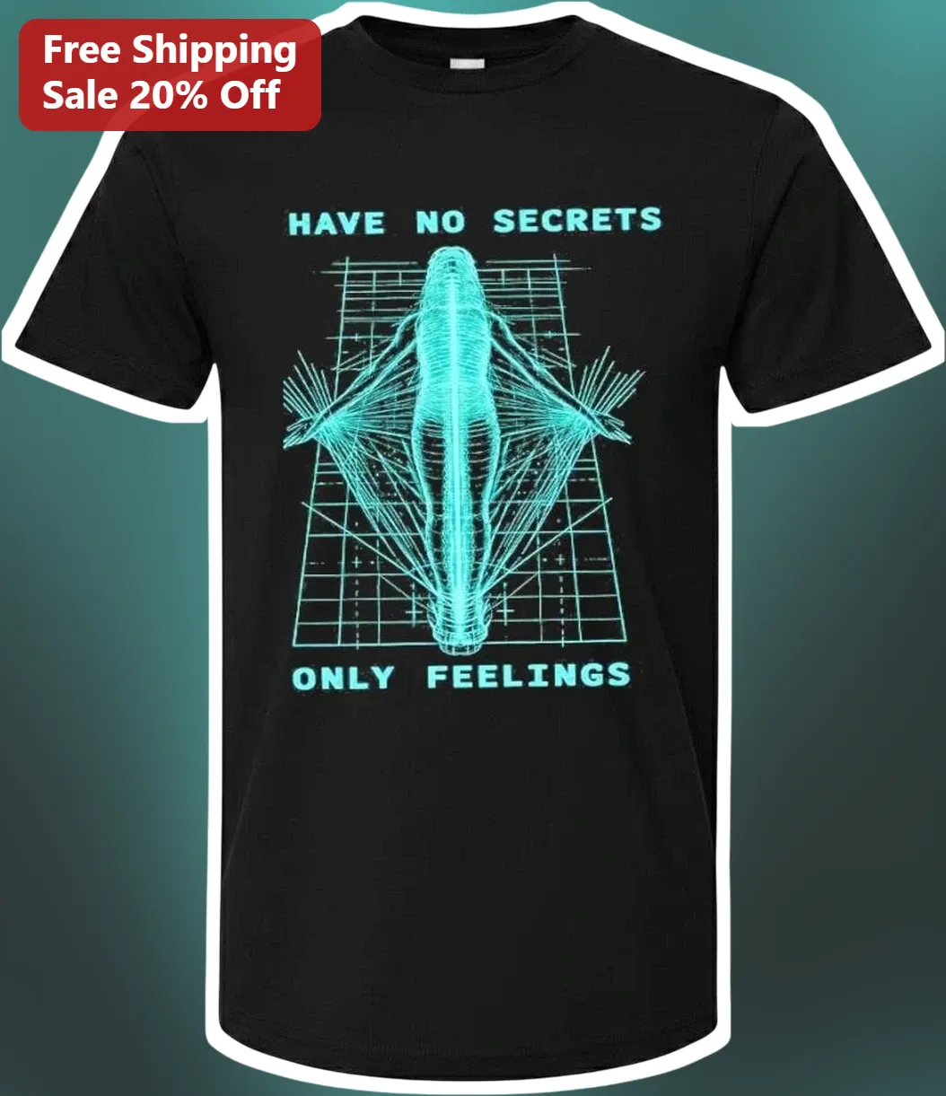Have No Secrets Only Feelings Tee Carly Simon Lyrics Graphic Shirt