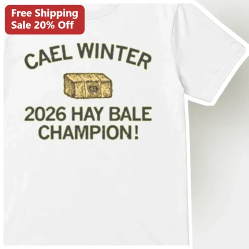 Hay Bale Champion Tee Personalized Custom Name Class Of Year Gift