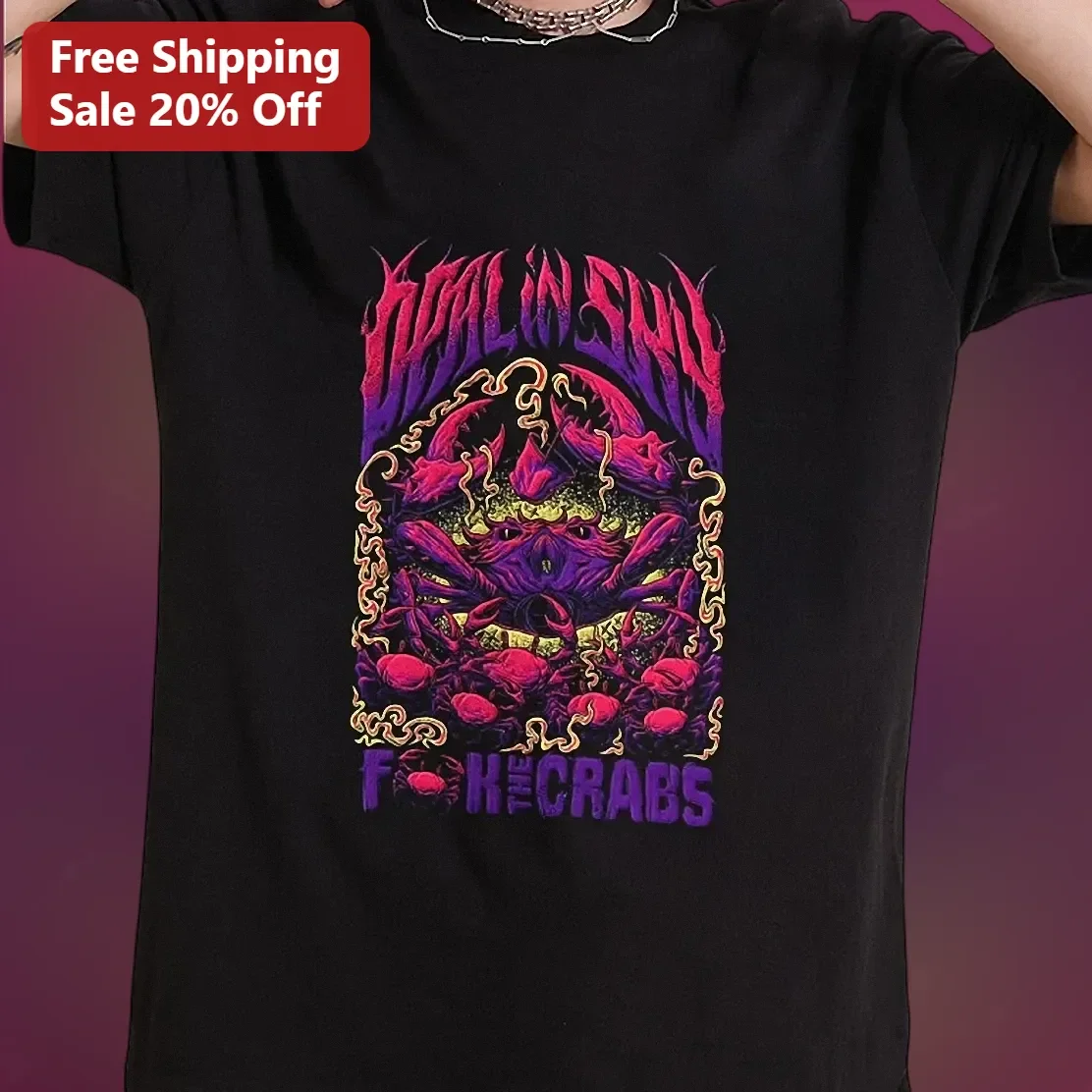Heal In Shit Fuck The Crabs Dark Humor Graphic Tee