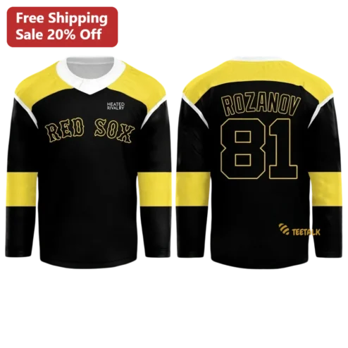 Heated Rivalry Red Sox Hockey Jersey Fan Gift
