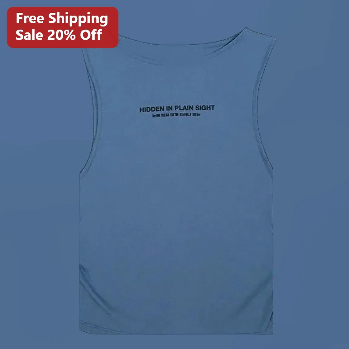 Hidden in Plain Sight Tank Top Stealth Party Game Merch for Indie Gamers