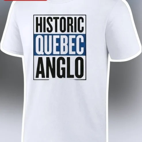 Historic Quebec Anglo Tee HQA Identity Shirt for Men Women