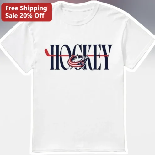 Hockey Graphic Tee Retro Ice Hockey Shirt for Men and Women