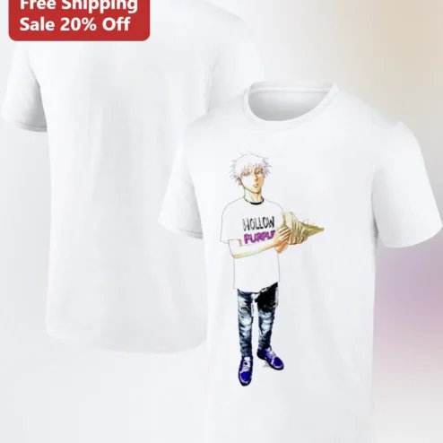 Hollow Purple Gojo Satoru Jujutsu Kaisen Anime Graphic Tee