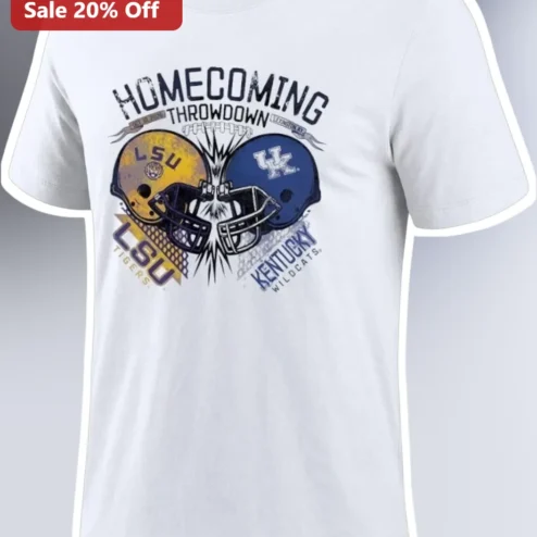 Homecoming Throwdown Tee College Football Rivalry Shirt For Men And Women