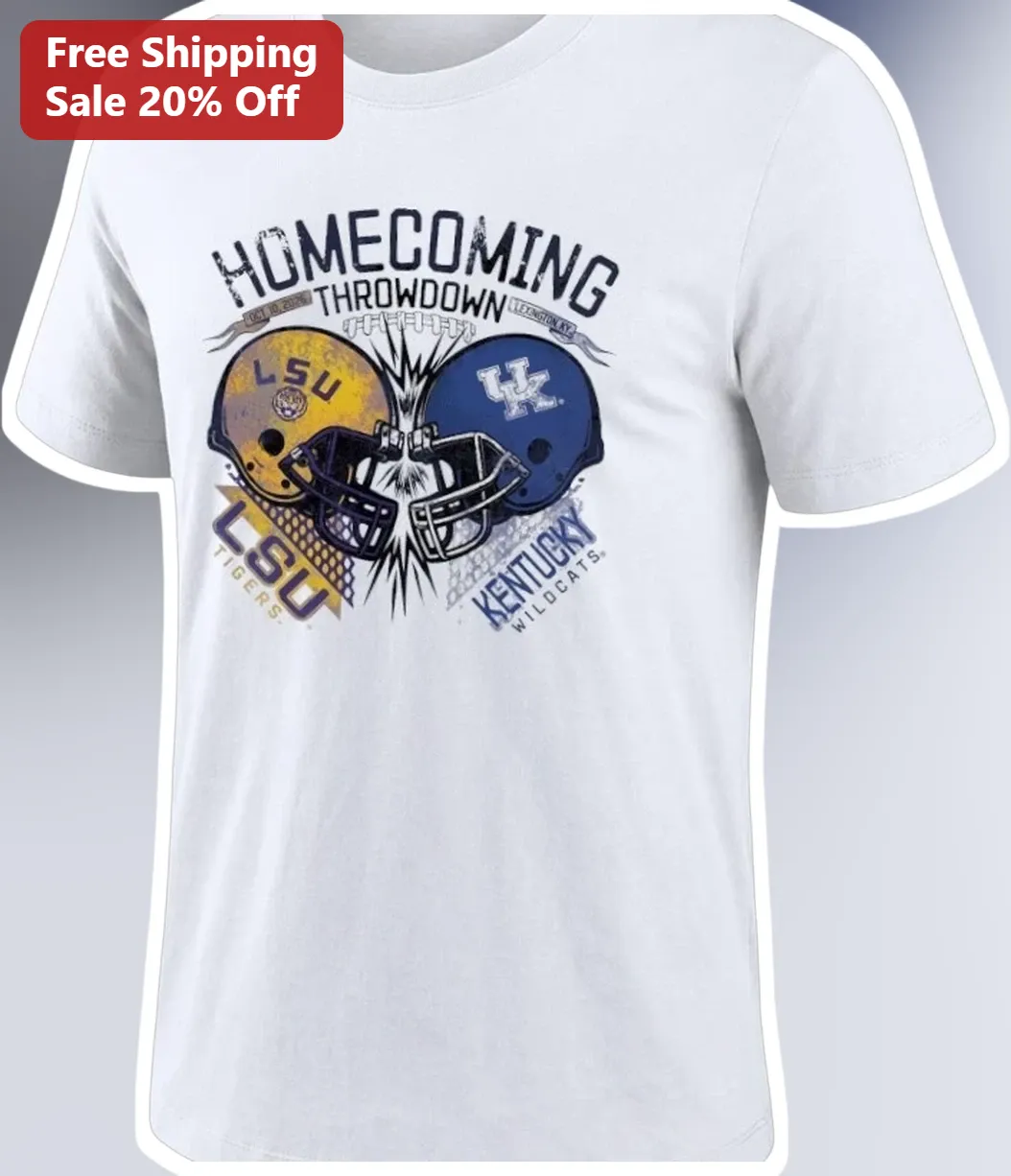 Homecoming Throwdown Tee College Football Rivalry Shirt For Men And Women
