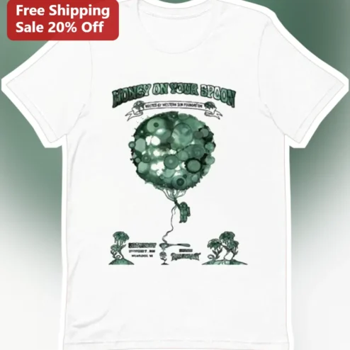 Honey On Your Spoon Tee Viral Myth Graphic Shirt Gift For Tea Coffee Lovers