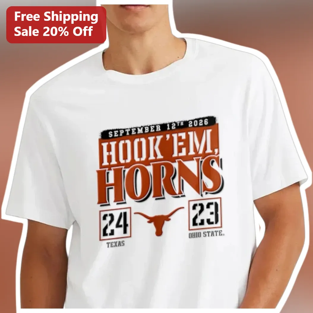 Hook 'em Horns Texas Longhorns Tee College Football Game Day Shirt