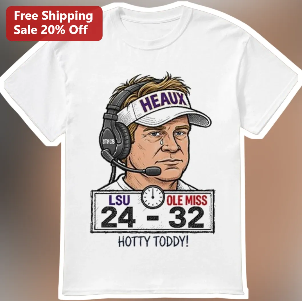 Hotty Toddy Ole Miss Lane Kiffin Crying Coach Graphic Tee