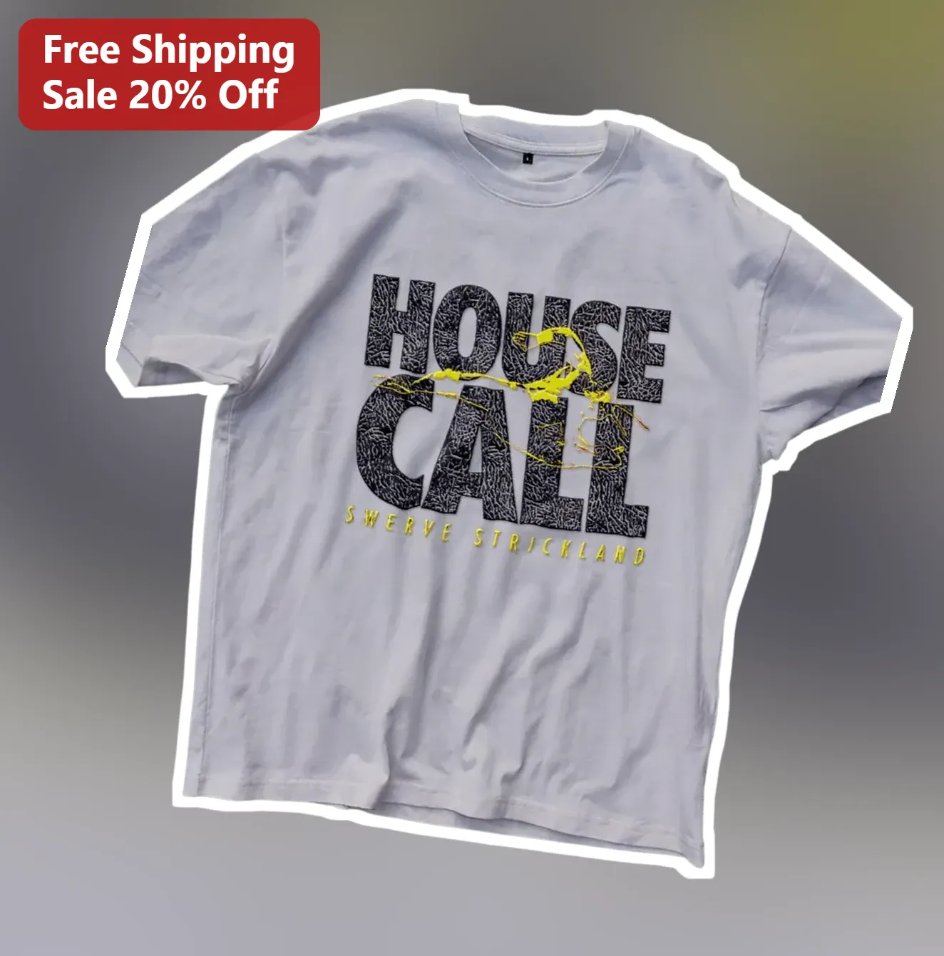 House Call Distressed Graphic Tee for Men Women Unisex Wrestling Fan Gift