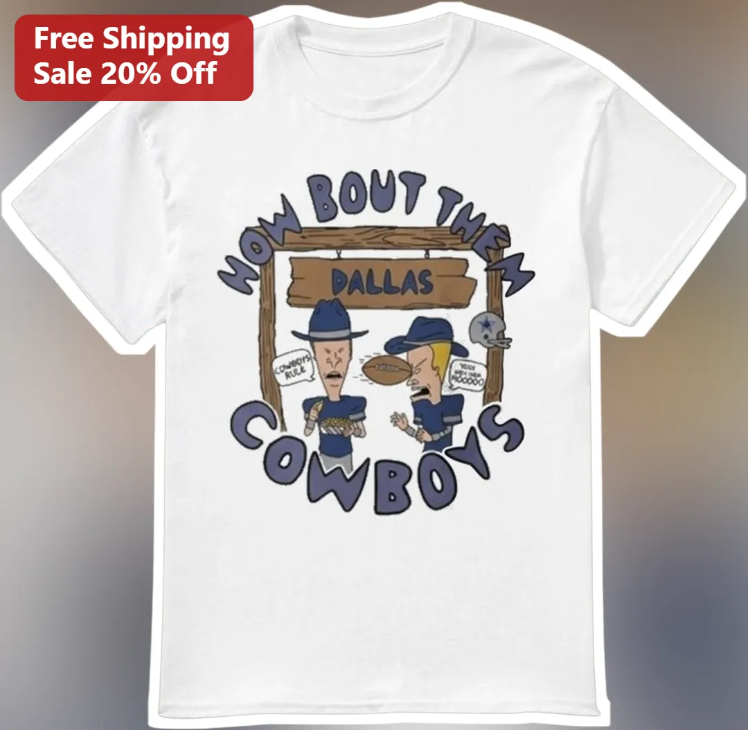 How Bout Them Cowboys Tee Vintage Dallas NFL Fan Graphic Shirt
