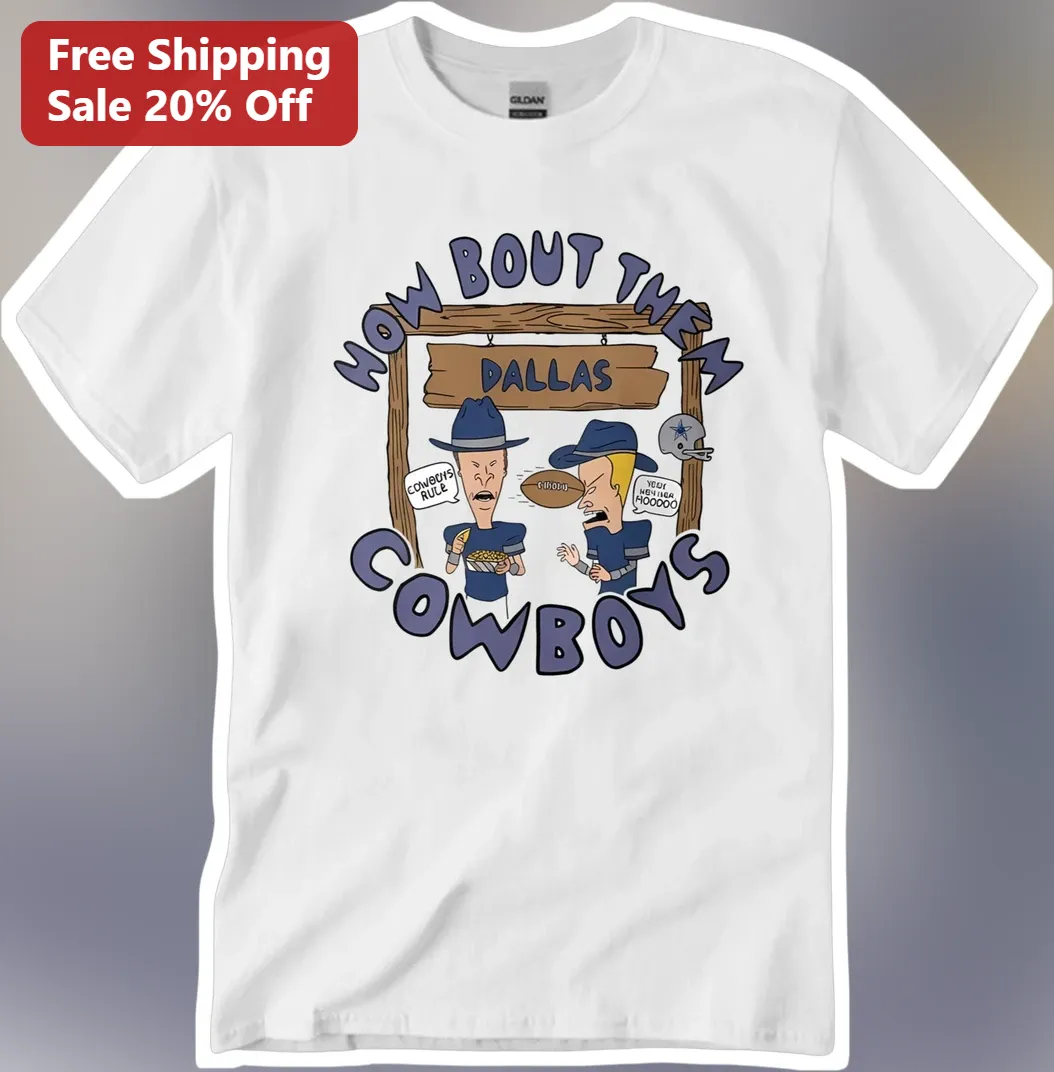 How Bout Them Dallas Cowboys Tee Retro Jimmy Johnson Quote Graphic Shirt for NFL Fans
