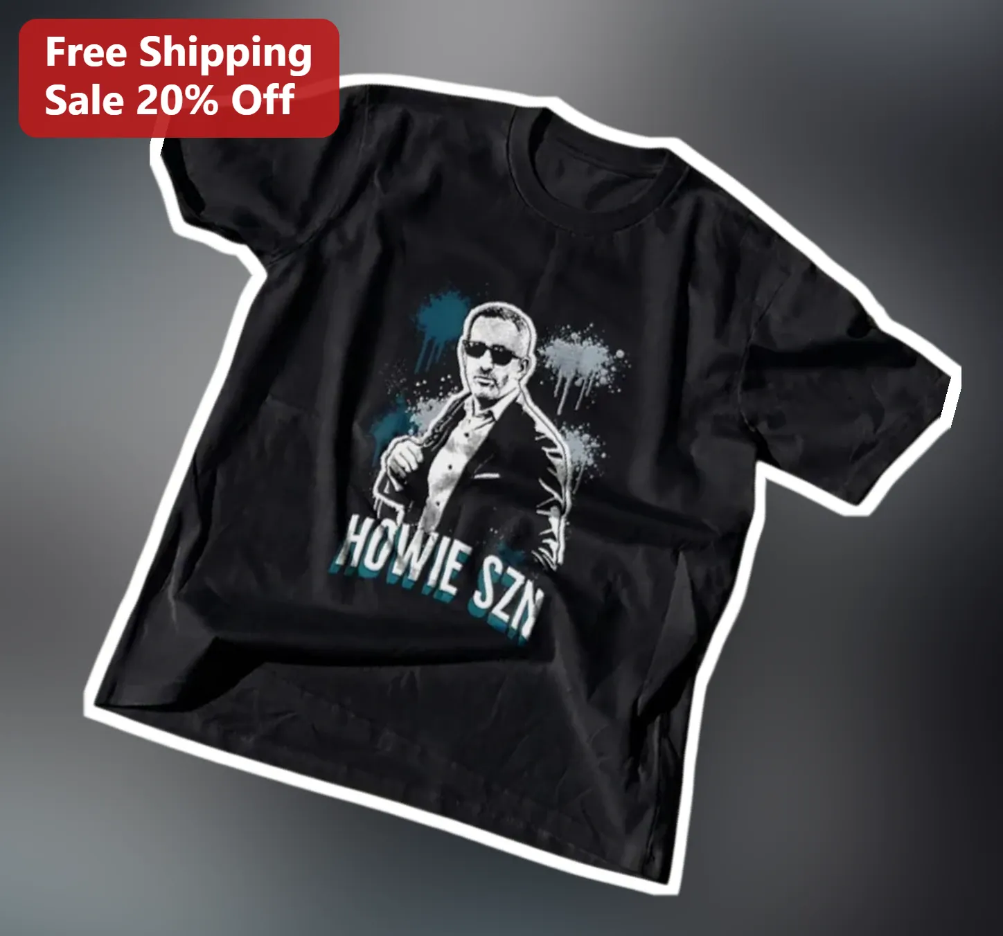 Howie SZN Tee Howie Mandel Deal Or No Deal Fan Gift Black Graphic T-Shirt