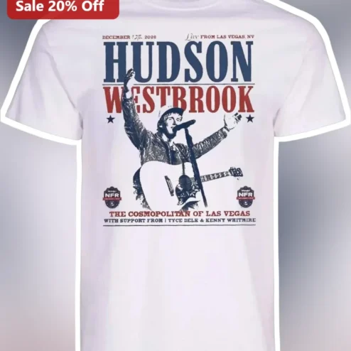 Hudson Westbrook Live From Las Vegas The Cosmopolitan Vintage Country Music Tour Graphic Tee