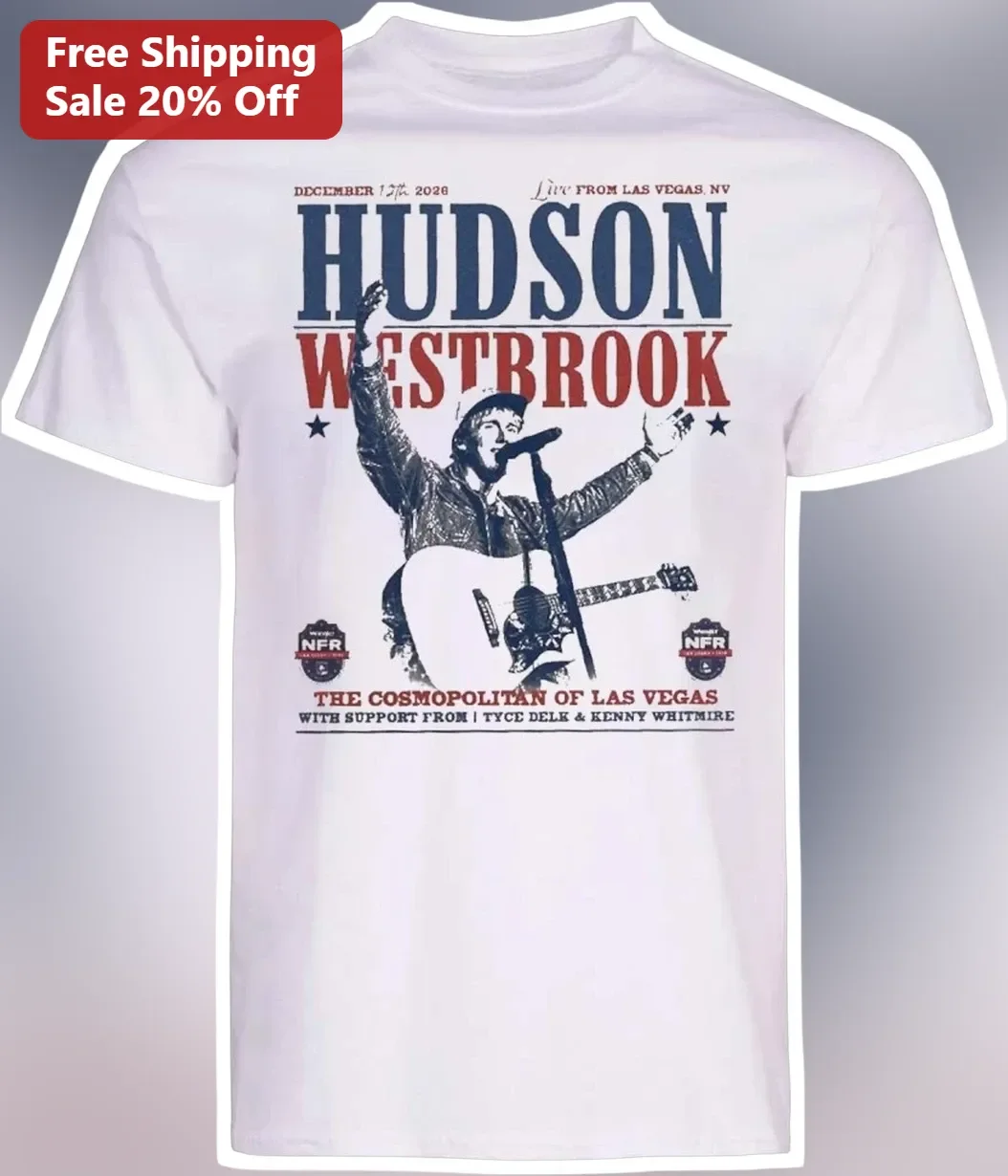 Hudson Westbrook Live From Las Vegas The Cosmopolitan Vintage Country Music Tour Graphic Tee