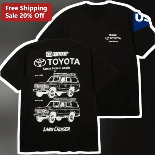 HUF x Toyota Land Cruiser Special Purpose Vehicles Tee