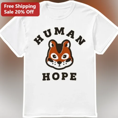 Human Hope Red Panda Graphic Tee Cute Animal Lover Gift