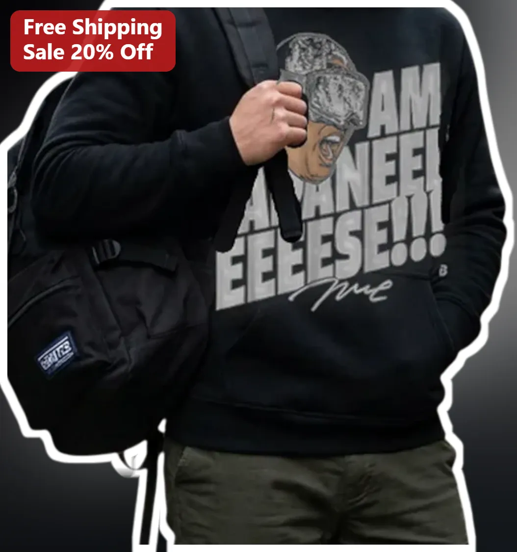 I AM A YANKEE Hoodie Jon Jones UFC MMA Fighter Graphic Pullover