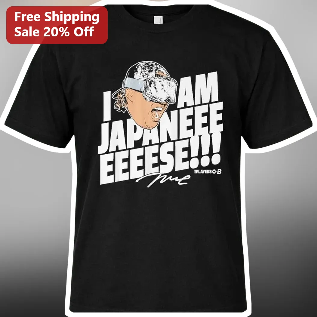 I Am Japanese Eeeese Munetaka Murakami Graphic Tee