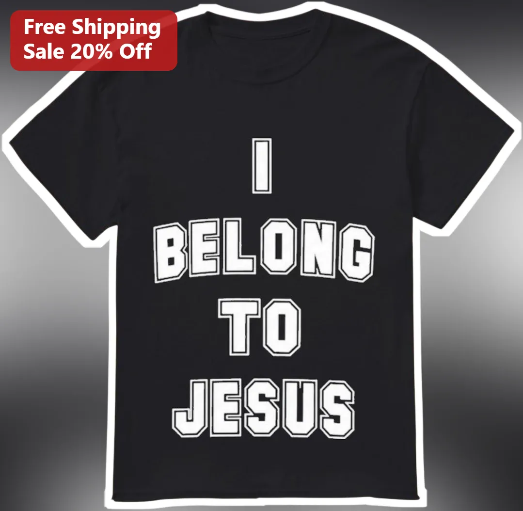 I Belong To Jesus Christian Faith Declaration Varsity Style Tee