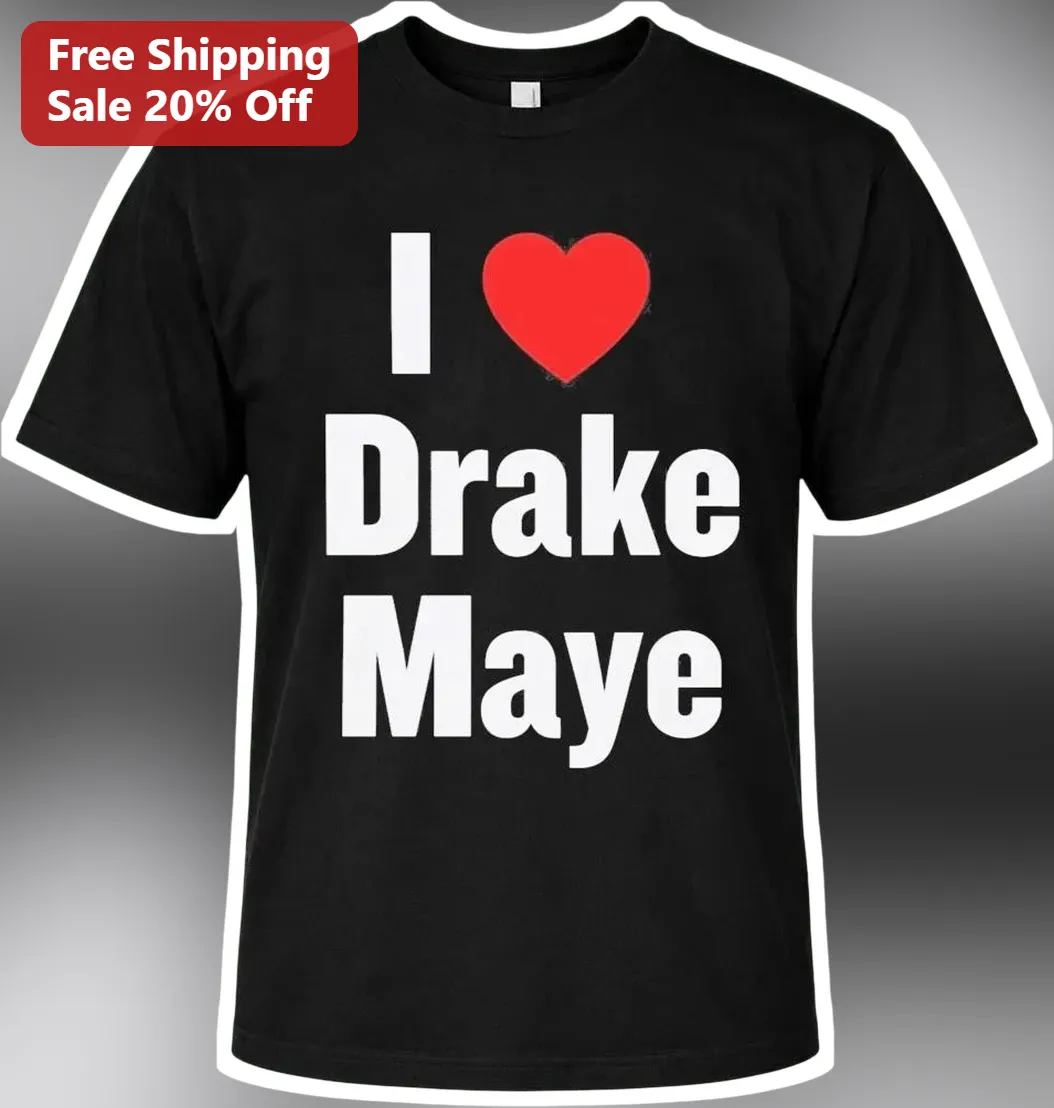 I Drake Maye Tee New England Patriots Fan Shirt NFL Football Gift