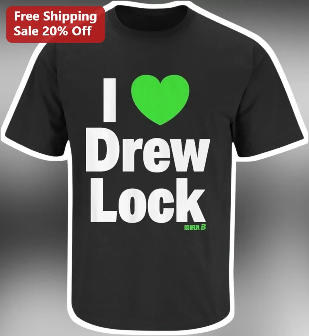 I Drew Lock Tee Seattle Seahawks Quarterback Fan Apparel Gift